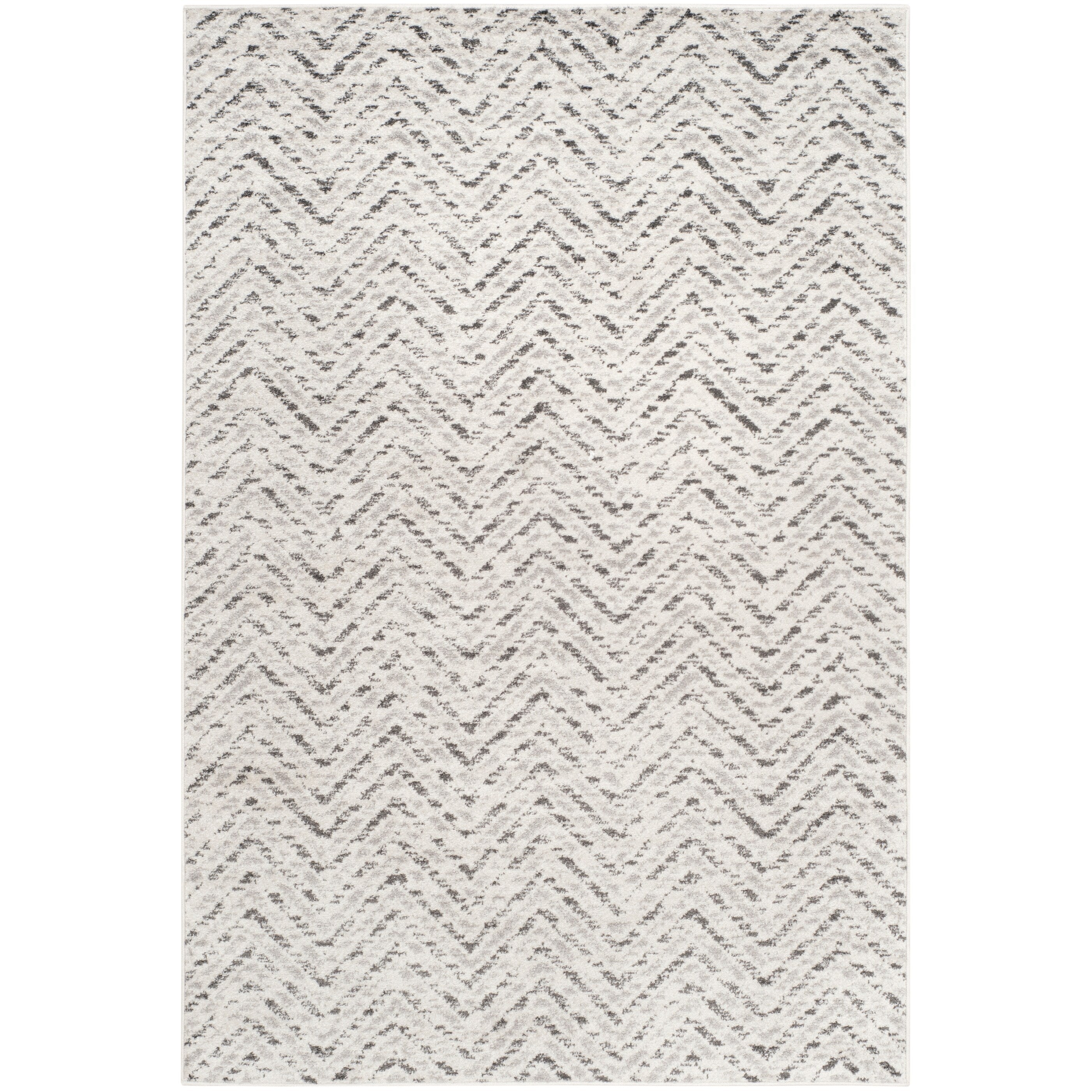 SAFAVIEH Adirondack Hildegard Chevron Distressed Rug