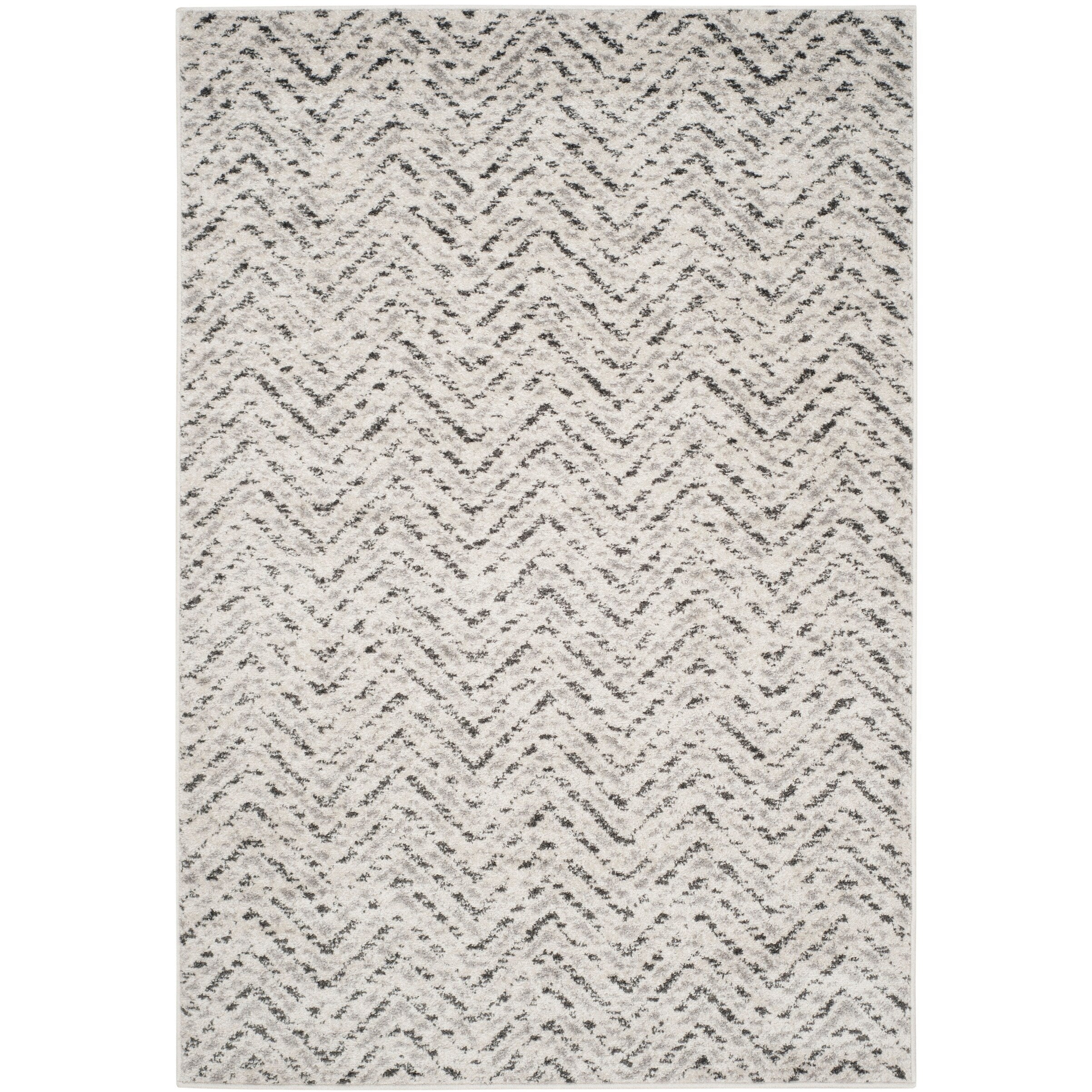 SAFAVIEH Adirondack Hildegard Chevron Distressed Rug