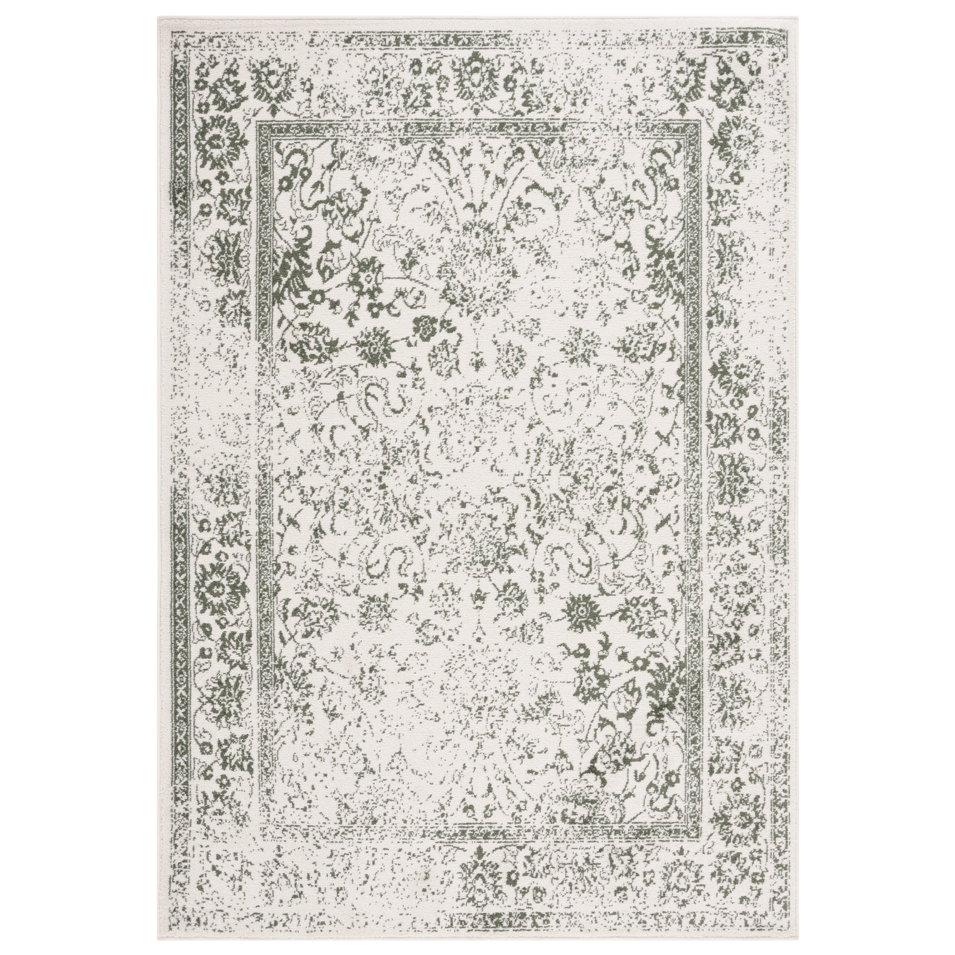 SAFAVIEH Adirondack Riin Rustic Shabby Chic Distressed Rug