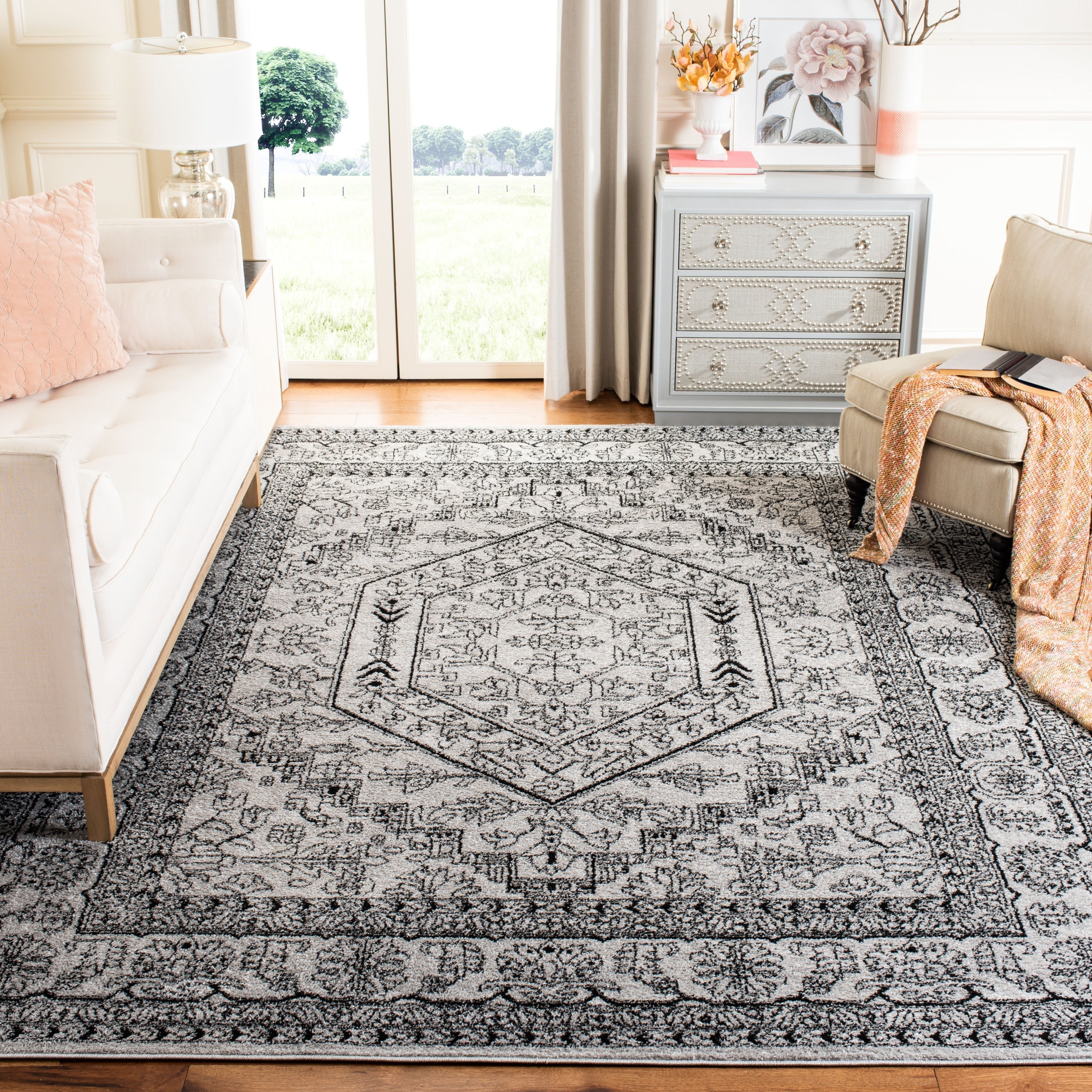 SAFAVIEH Adirondack Sian Rustic Oriental Medallion Rug