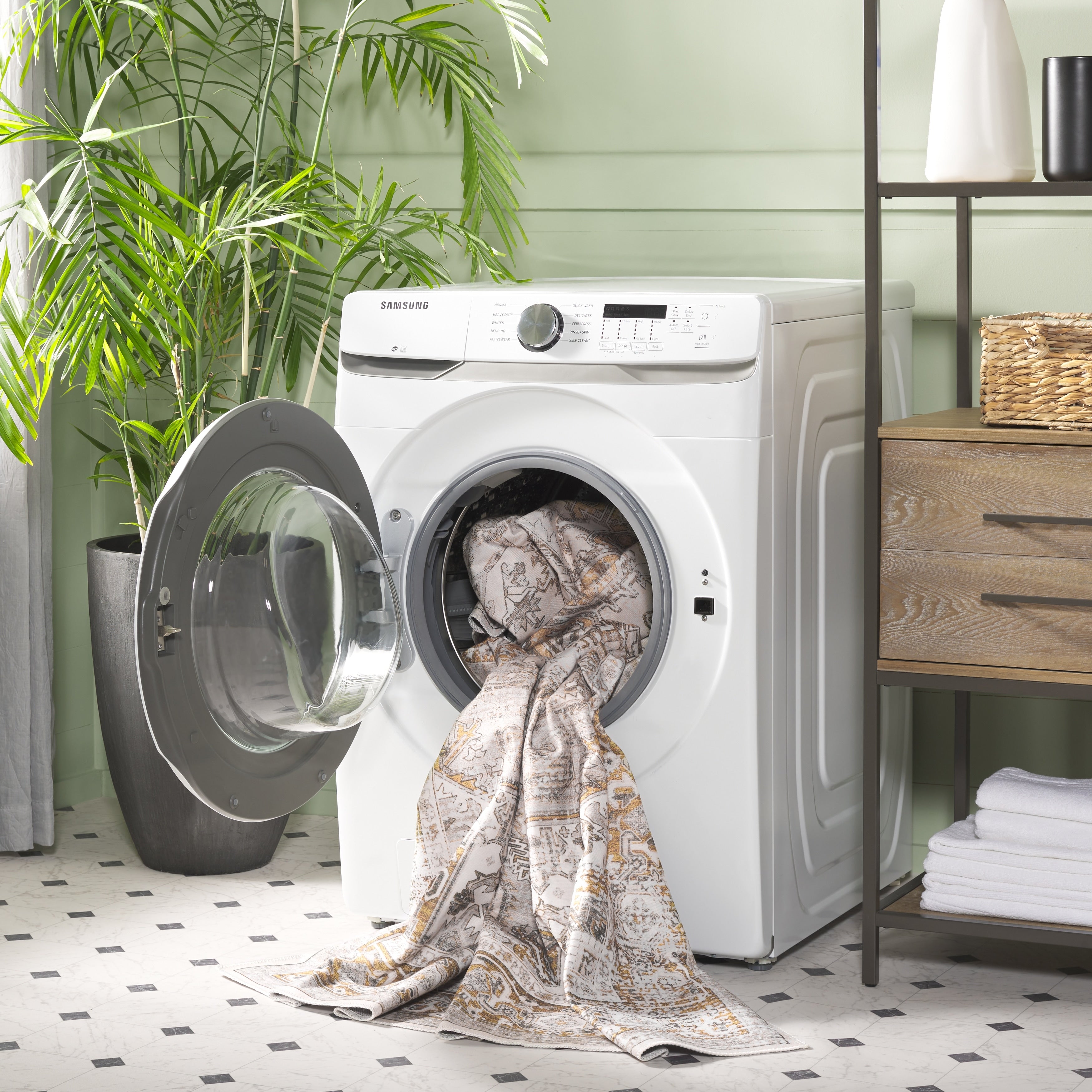 SAFAVIEH Arizona Chantalle Machine Washable Slip Resistant Vintage Oriental