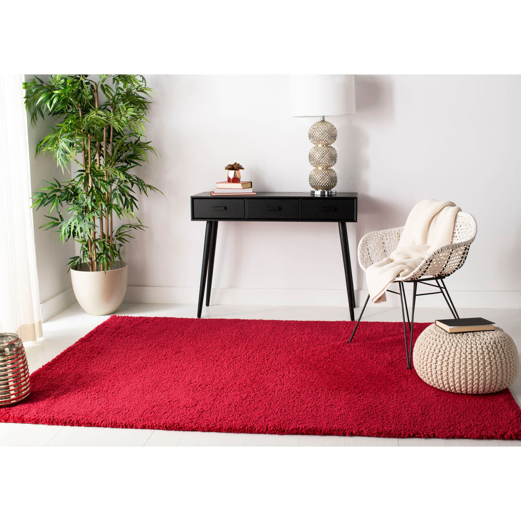 SAFAVIEH August Wilhelma Shag Solid 1.2-inch Thick Area Rug