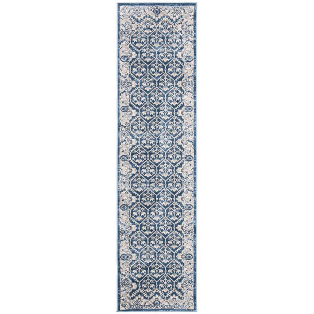 SAFAVIEH Brentwood Paunica Oriental Damask Trellis Rug