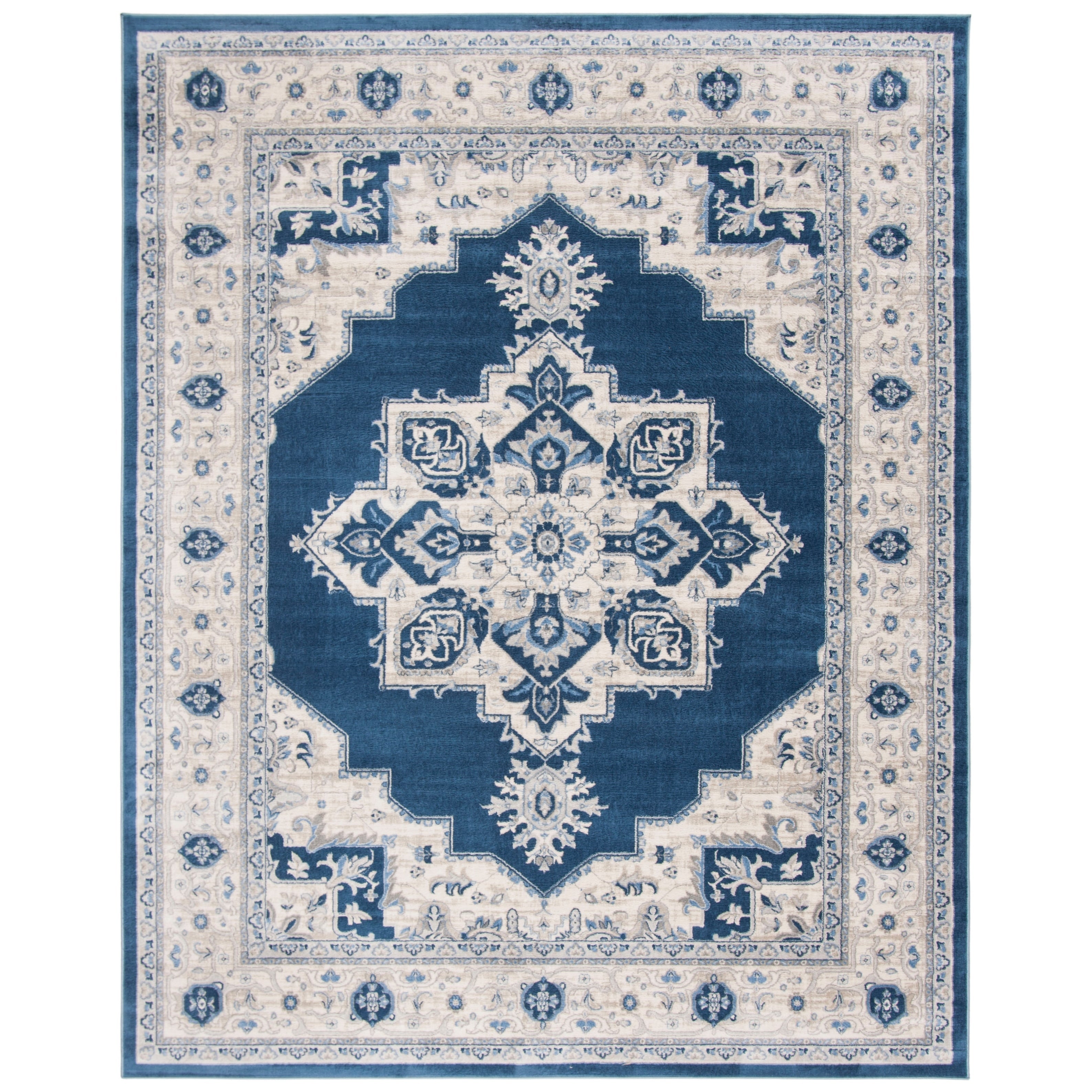 SAFAVIEH Brentwood Vassiliki Traditional Oriental Medallion Rug