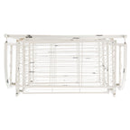 SAFAVIEH Bryn Victorian Wrought Iron 4-Tier Outdoor Bakers Rack - 25 In. W x 15 In. D x 63 In. H - 25W x 15D x 63H