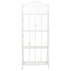 SAFAVIEH Bryn Victorian Wrought Iron 4-Tier Outdoor Bakers Rack - 25 In. W x 15 In. D x 63 In. H - 25W x 15D x 63H