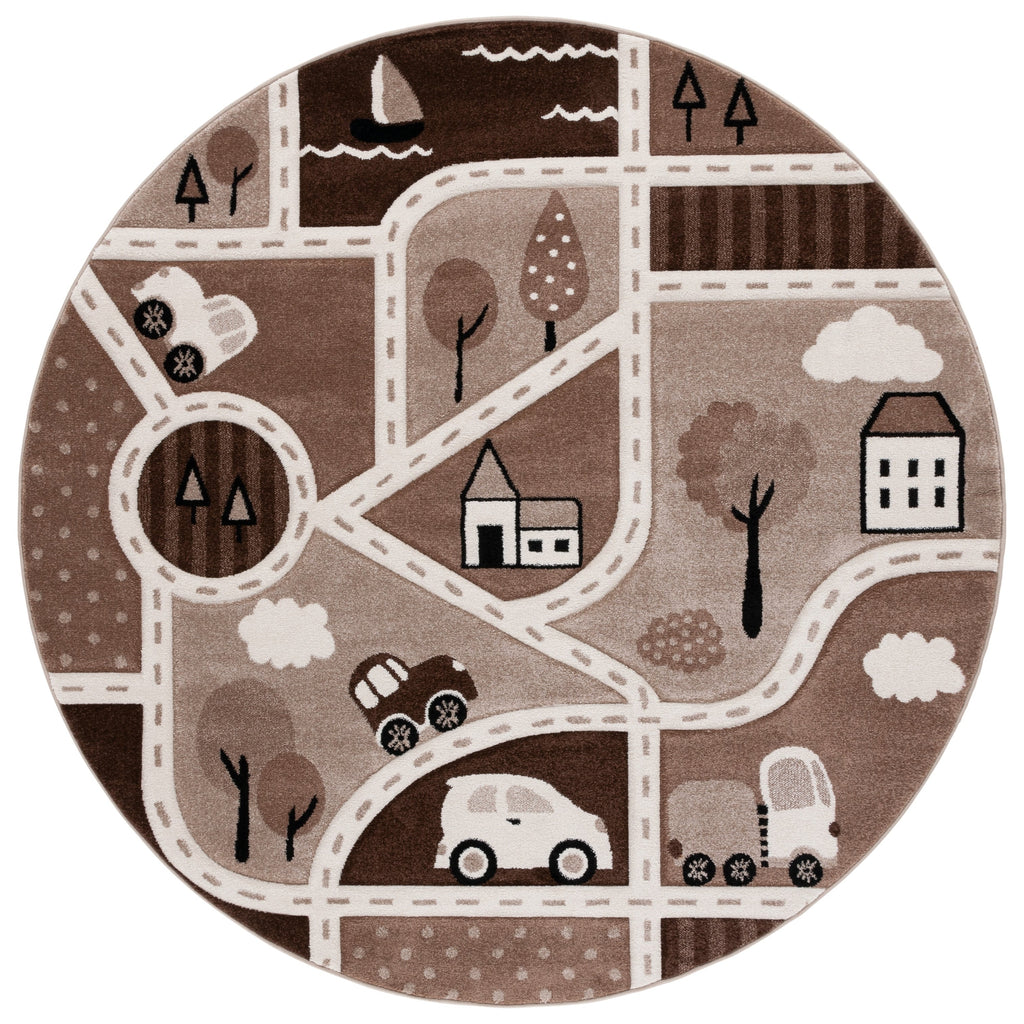 SAFAVIEH Carousel Kids Lumnie Neighborhood Rug