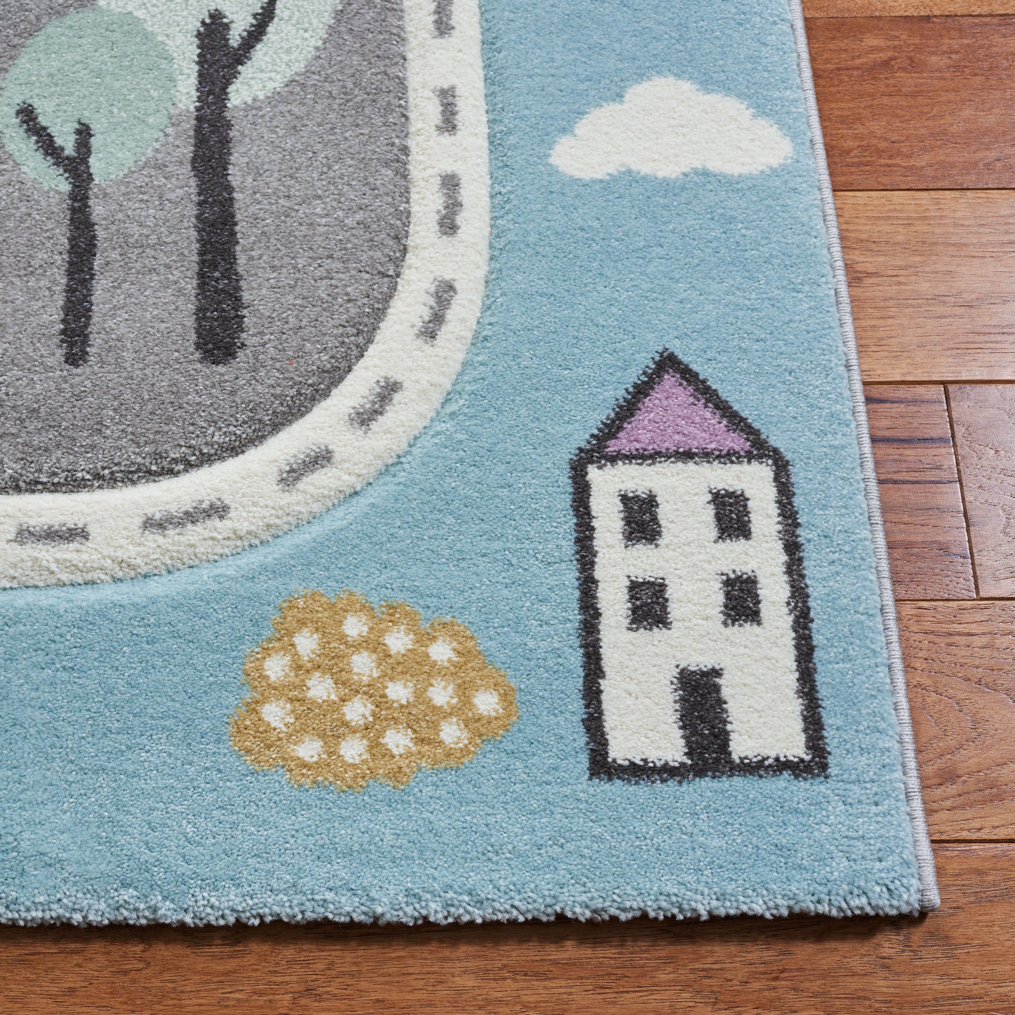 SAFAVIEH Carousel Kids Lumnie Neighborhood Rug