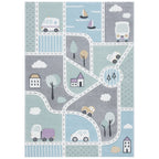 SAFAVIEH Carousel Kids Lumnie Neighborhood Rug