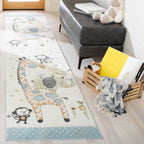 SAFAVIEH Carousel Kids Miharu Animal Rug