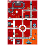 SAFAVIEH Carousel Kids Riemy Neighborhood Road Rug