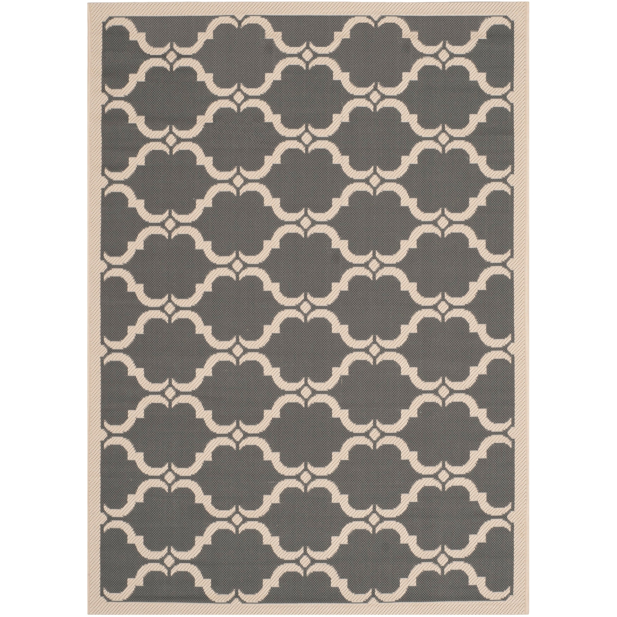 SAFAVIEH Courtyard Charleen Indoor/ Outdoor Waterproof Patio Backyard Rug