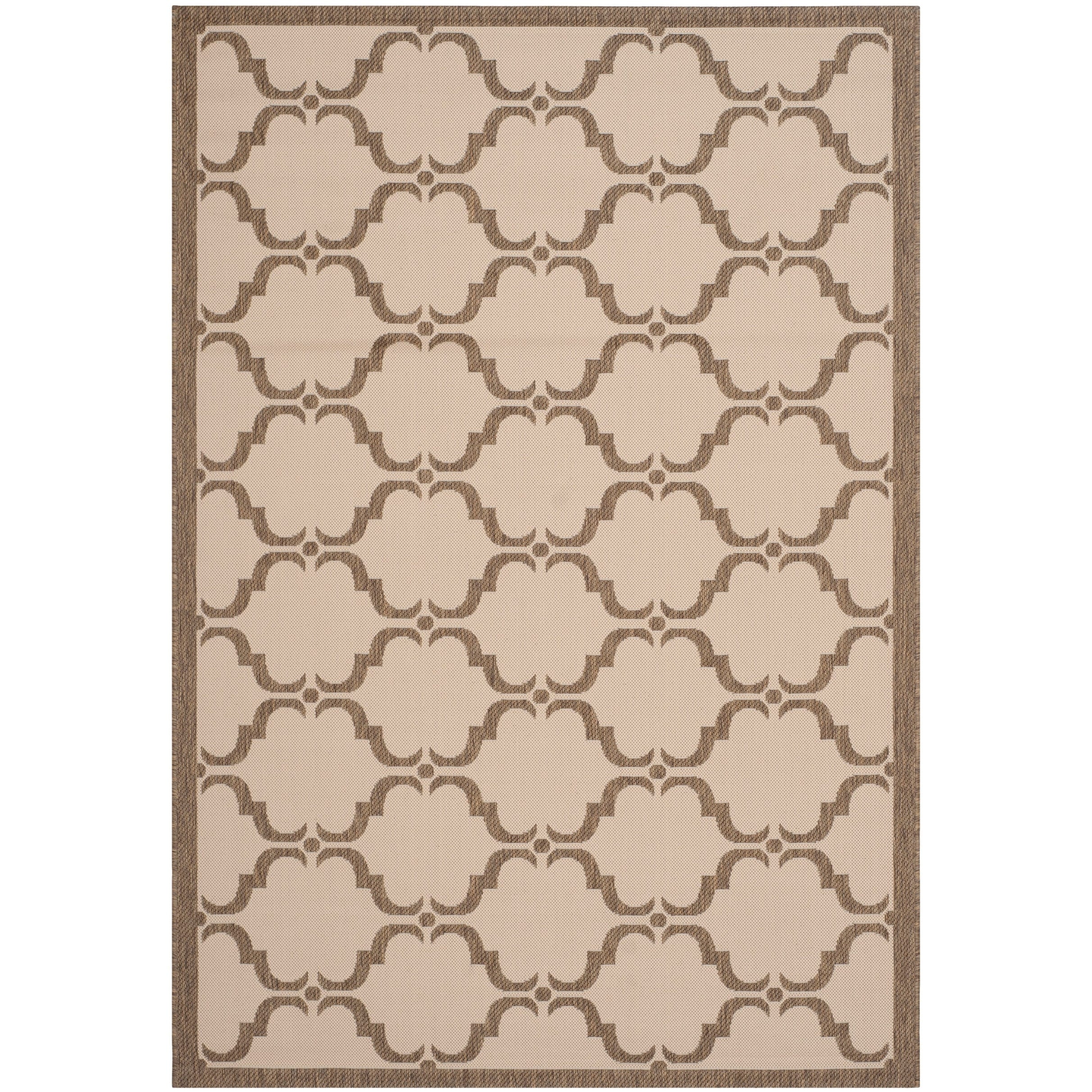 SAFAVIEH Courtyard Charleen Indoor/ Outdoor Waterproof Patio Backyard Rug