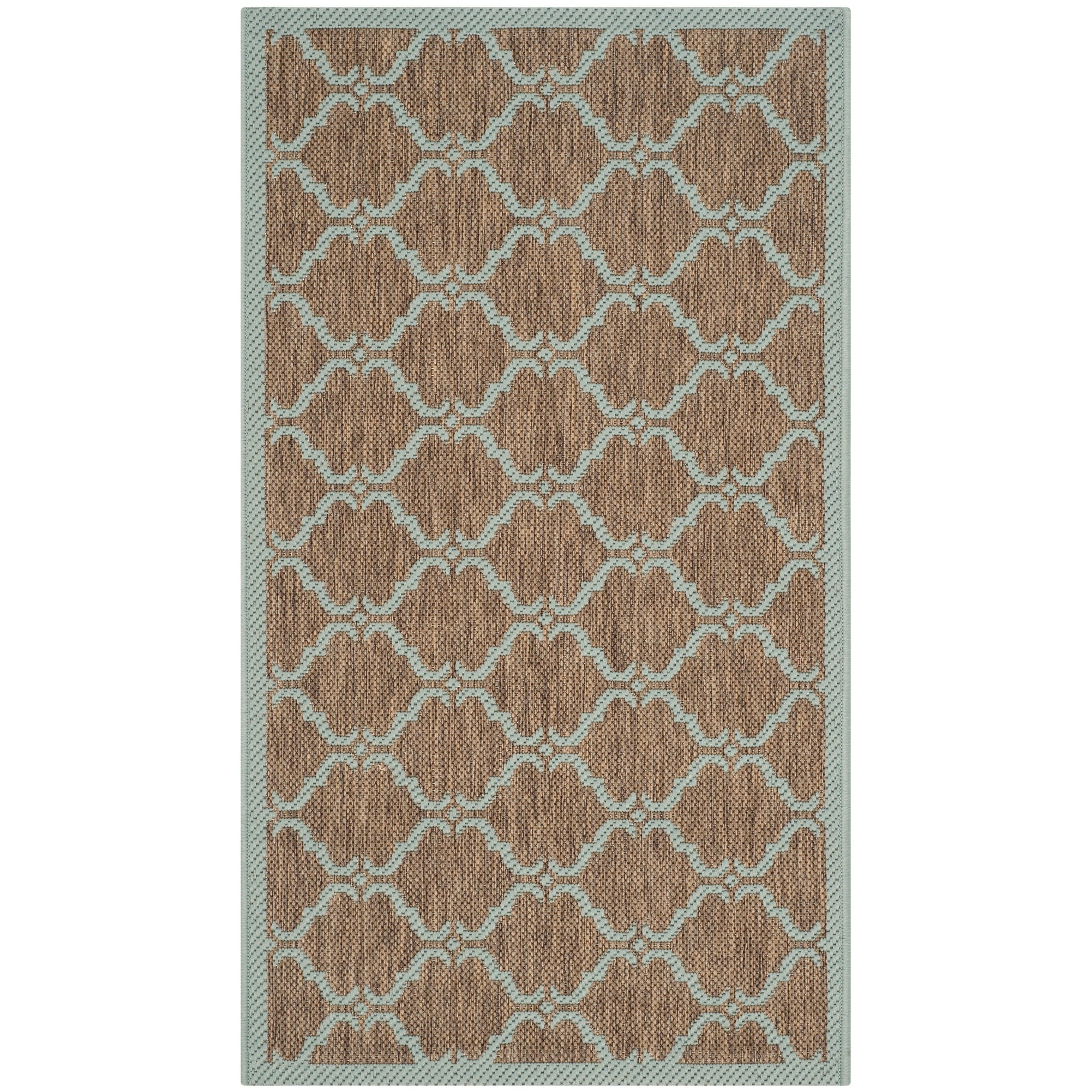 SAFAVIEH Courtyard Charleen Indoor/ Outdoor Waterproof Patio Backyard Rug