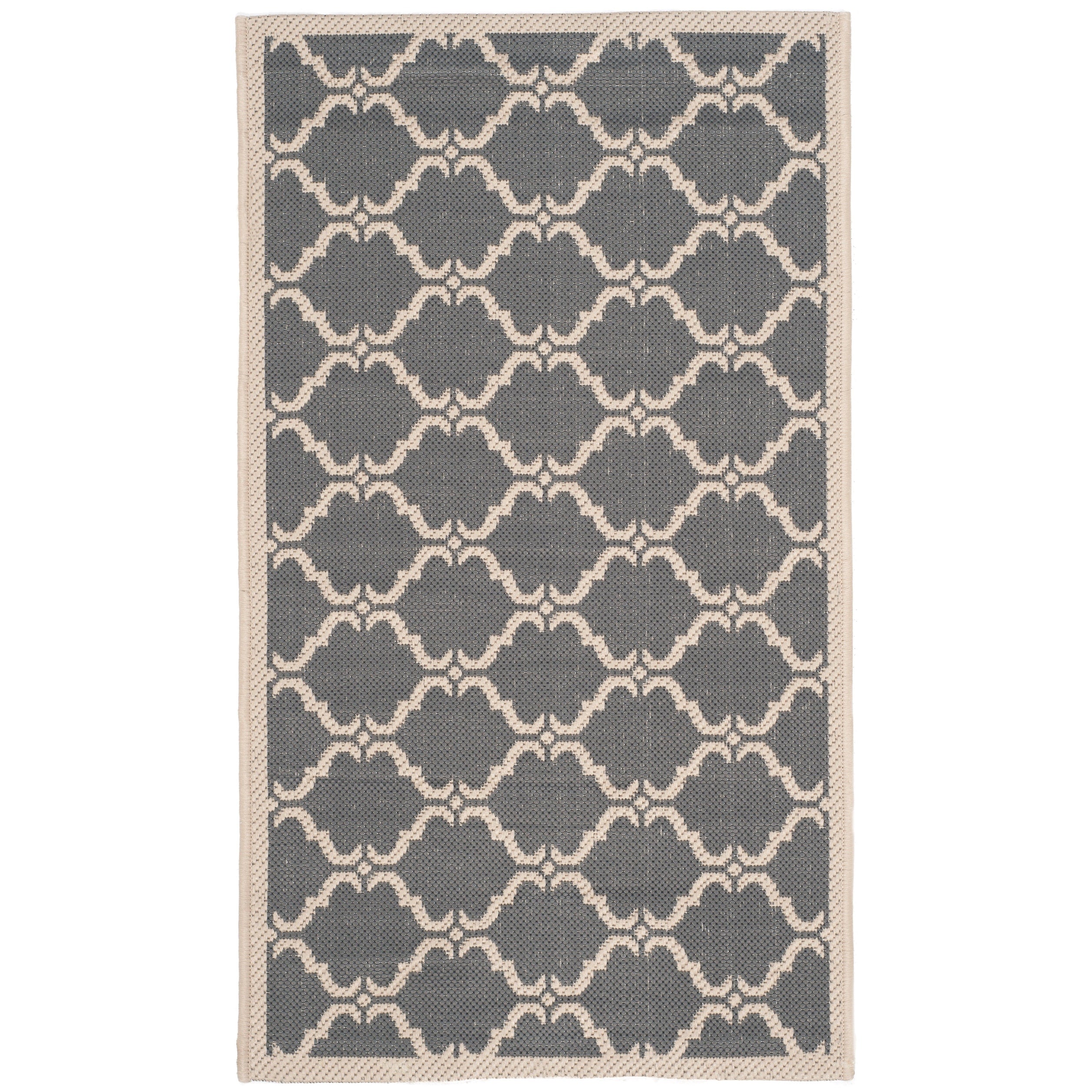 SAFAVIEH Courtyard Charleen Indoor/ Outdoor Waterproof Patio Backyard Rug