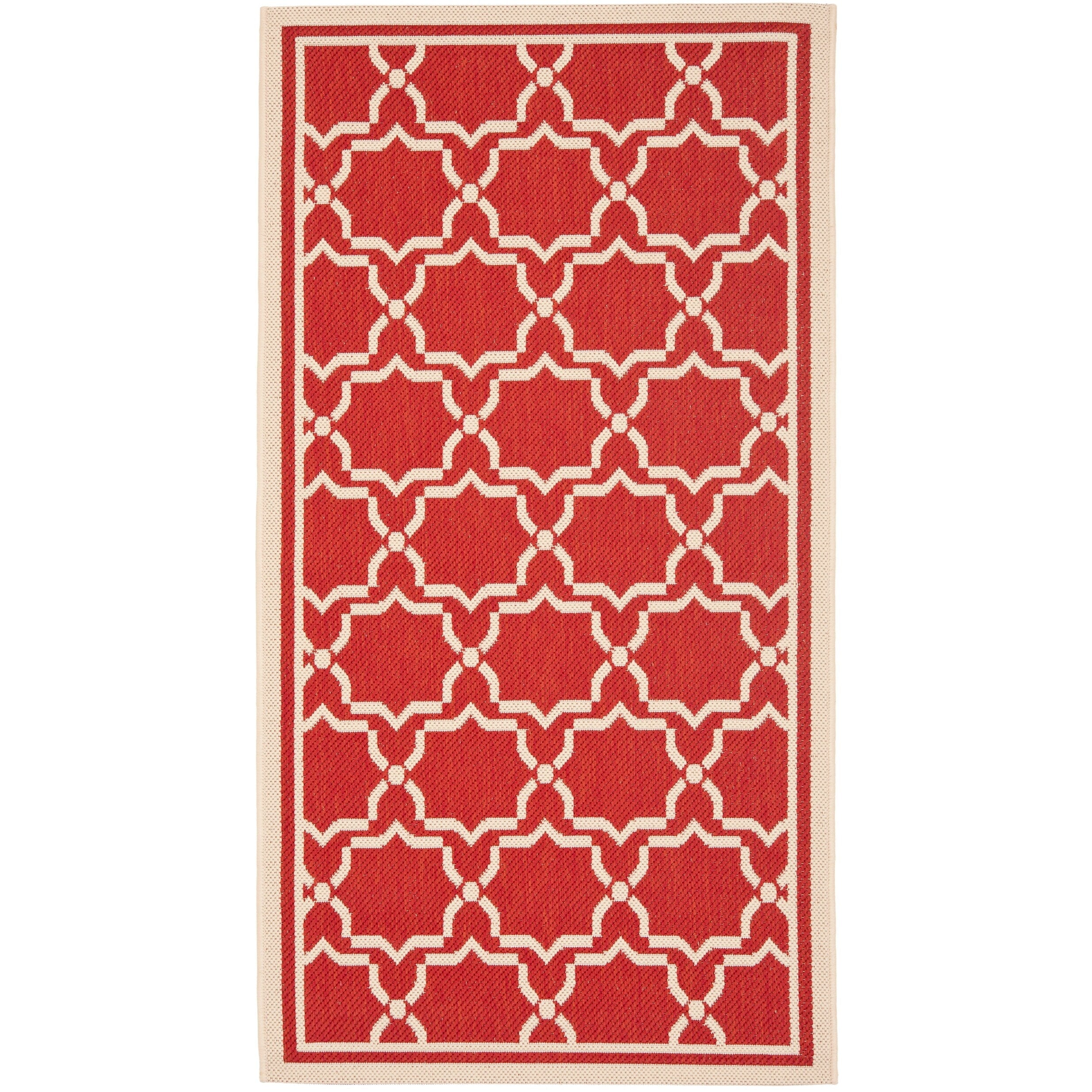 SAFAVIEH Courtyard Gulsin Indoor/ Outdoor Waterproof Patio Backyard Rug