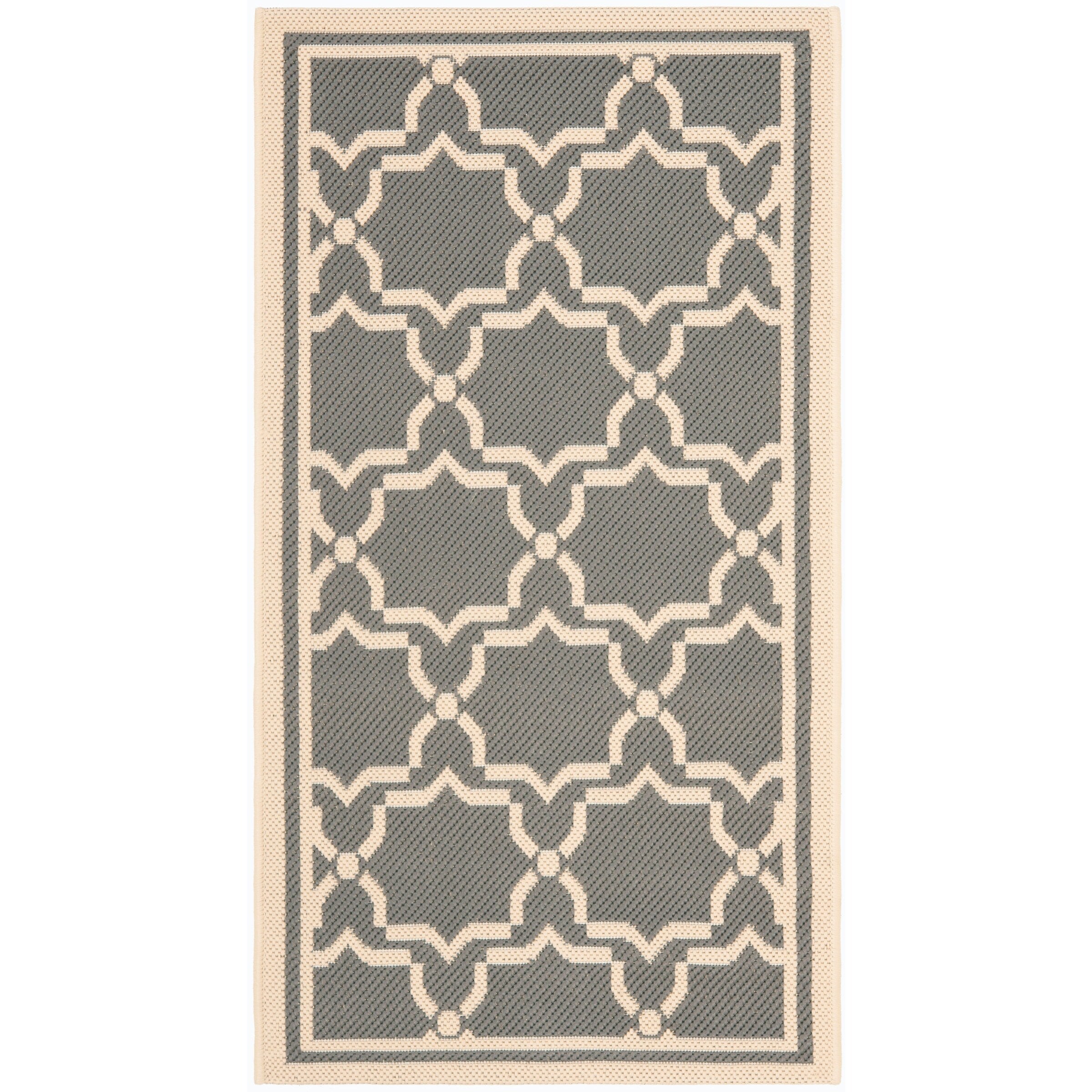 SAFAVIEH Courtyard Gulsin Indoor/ Outdoor Waterproof Patio Backyard Rug