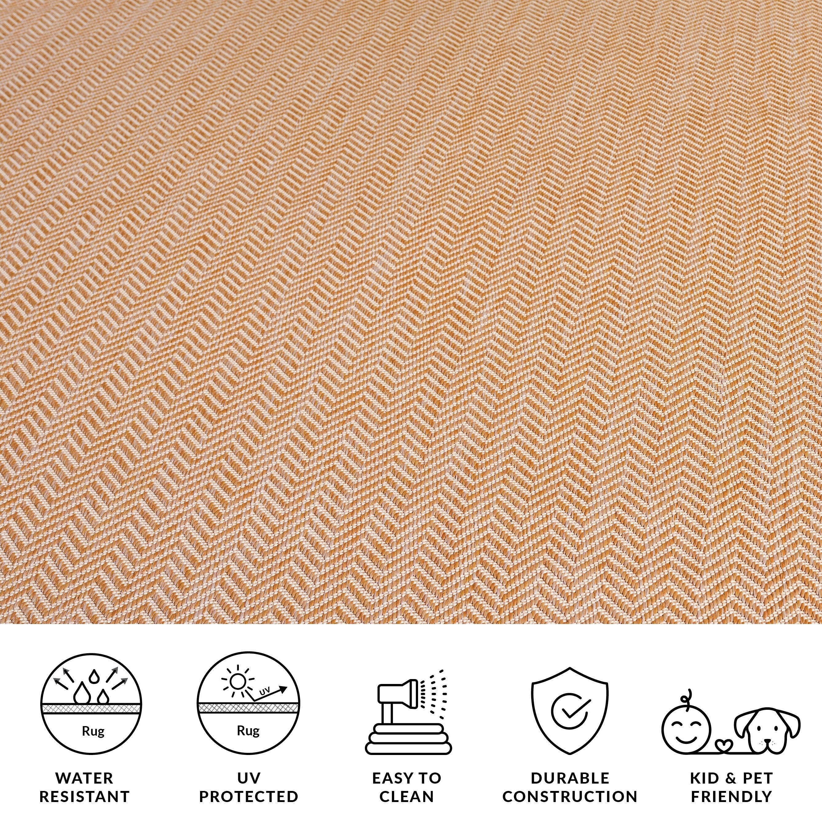 SAFAVIEH Courtyard Ilmur Indoor/ Outdoor Waterproof Patio Backyard Rug