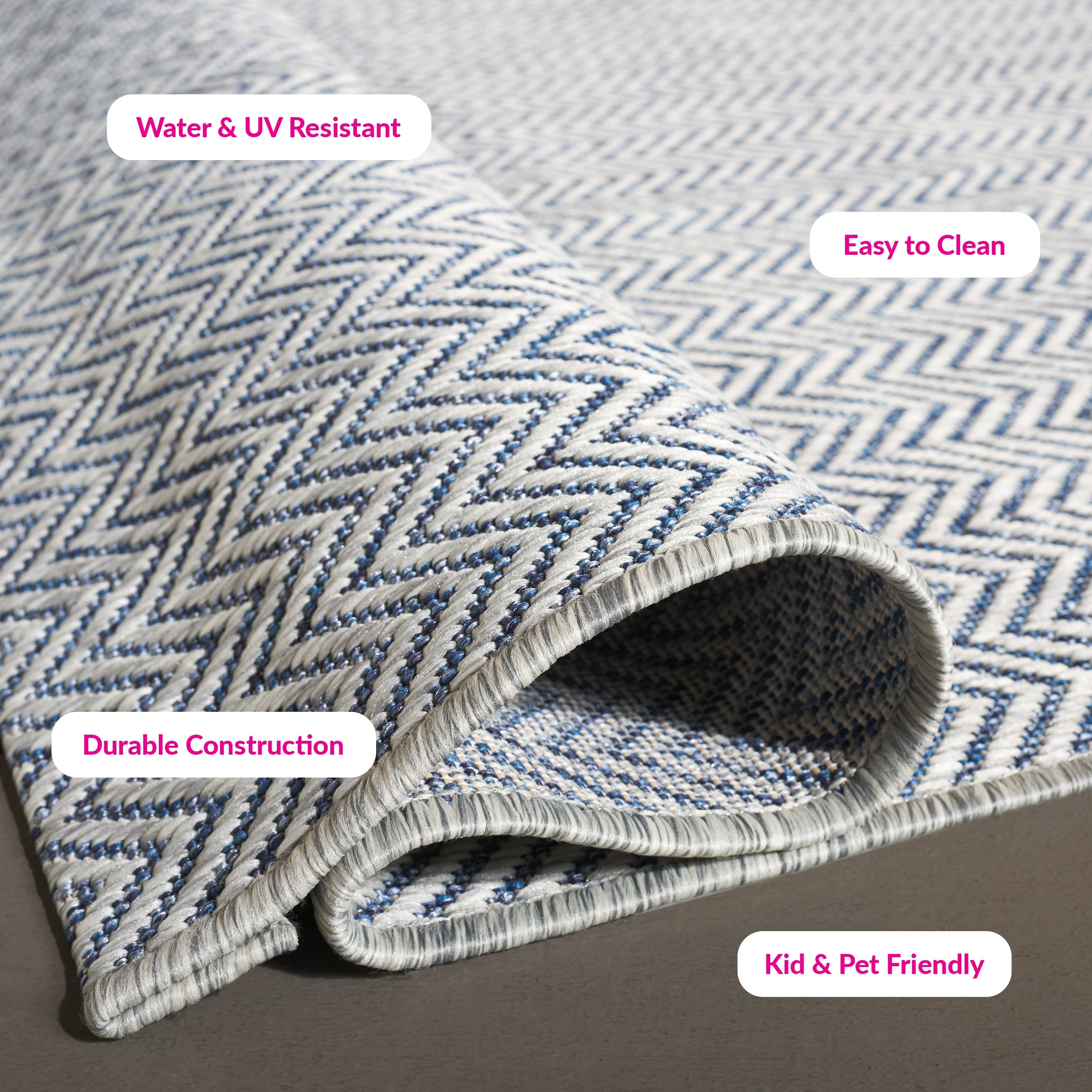 SAFAVIEH Courtyard Ilmur Indoor/ Outdoor Waterproof Patio Backyard Rug