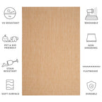 SAFAVIEH Courtyard Ilmur Indoor/ Outdoor Waterproof Patio Backyard Rug