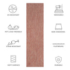 SAFAVIEH Courtyard Ilmur Indoor/ Outdoor Waterproof Patio Backyard Rug