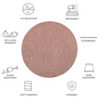 SAFAVIEH Courtyard Ilmur Indoor/ Outdoor Waterproof Patio Backyard Rug