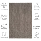 SAFAVIEH Courtyard Ilmur Indoor/ Outdoor Waterproof Patio Backyard Rug