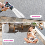 SAFAVIEH Courtyard Ilmur Indoor/ Outdoor Waterproof Patio Backyard Rug