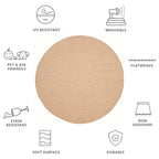 SAFAVIEH Courtyard Ilmur Indoor/ Outdoor Waterproof Patio Backyard Rug