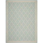 SAFAVIEH Courtyard Janell Trellis Indoor/ Outdoor Waterproof Patio Backyard Rug