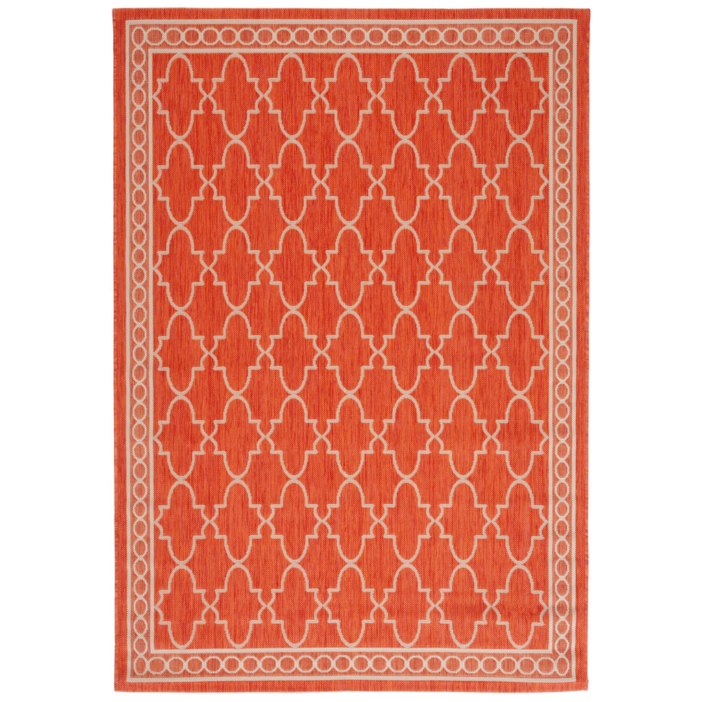 SAFAVIEH Courtyard Janell Trellis Indoor/ Outdoor Waterproof Patio Backyard Rug