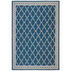 SAFAVIEH Courtyard Janell Trellis Indoor/ Outdoor Waterproof Patio Backyard Rug