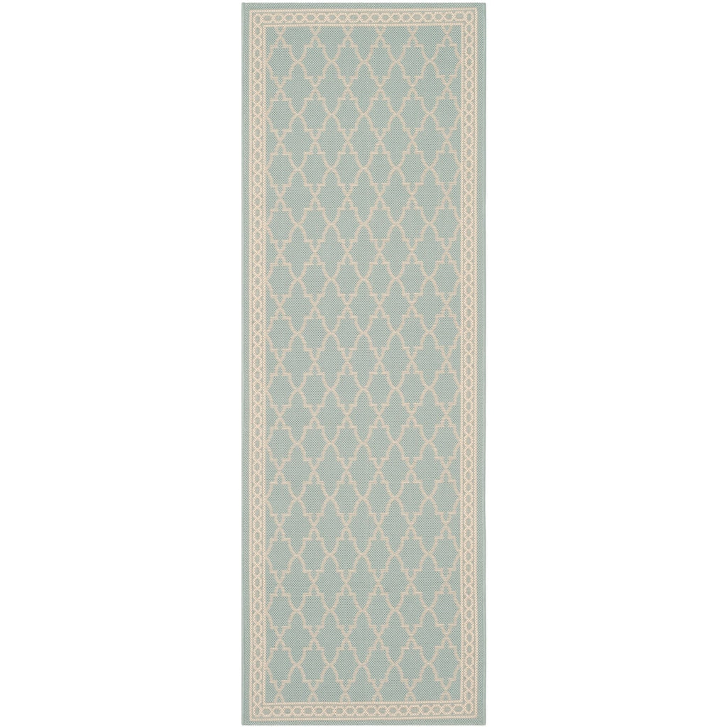 SAFAVIEH Courtyard Janell Trellis Indoor/ Outdoor Waterproof Patio Backyard Rug