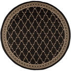 SAFAVIEH Courtyard Janell Trellis Indoor/ Outdoor Waterproof Patio Backyard Rug