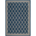 SAFAVIEH Courtyard Janell Trellis Indoor/ Outdoor Waterproof Patio Backyard Rug
