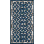 SAFAVIEH Courtyard Janell Trellis Indoor/ Outdoor Waterproof Patio Backyard Rug