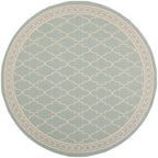 SAFAVIEH Courtyard Janell Trellis Indoor/ Outdoor Waterproof Patio Backyard Rug