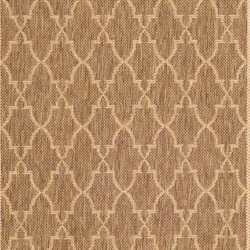 SAFAVIEH Courtyard Janell Trellis Indoor/ Outdoor Waterproof Patio Backyard Rug