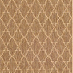 SAFAVIEH Courtyard Janell Trellis Indoor/ Outdoor Waterproof Patio Backyard Rug