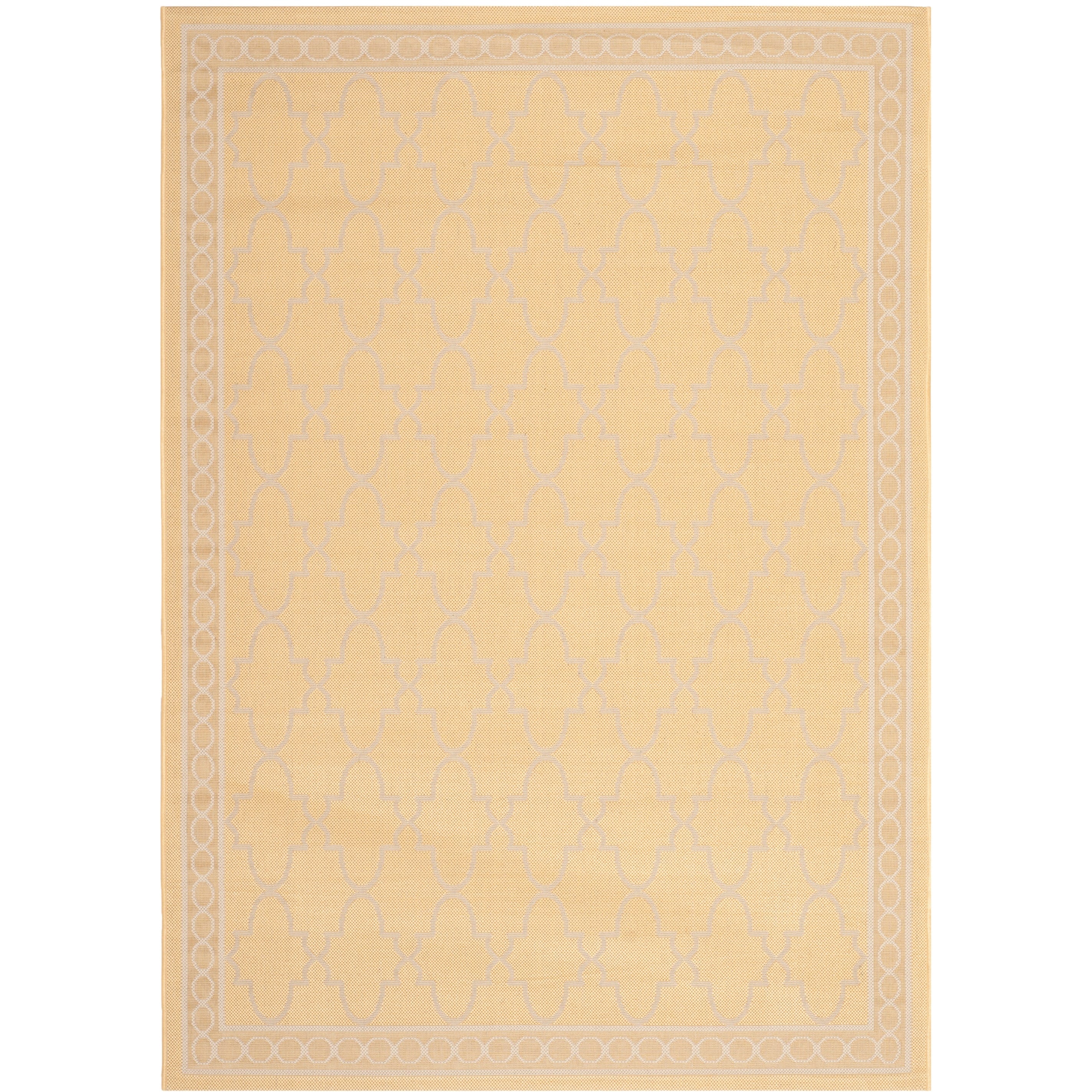 SAFAVIEH Courtyard Janell Trellis Indoor/ Outdoor Waterproof Patio Backyard Rug