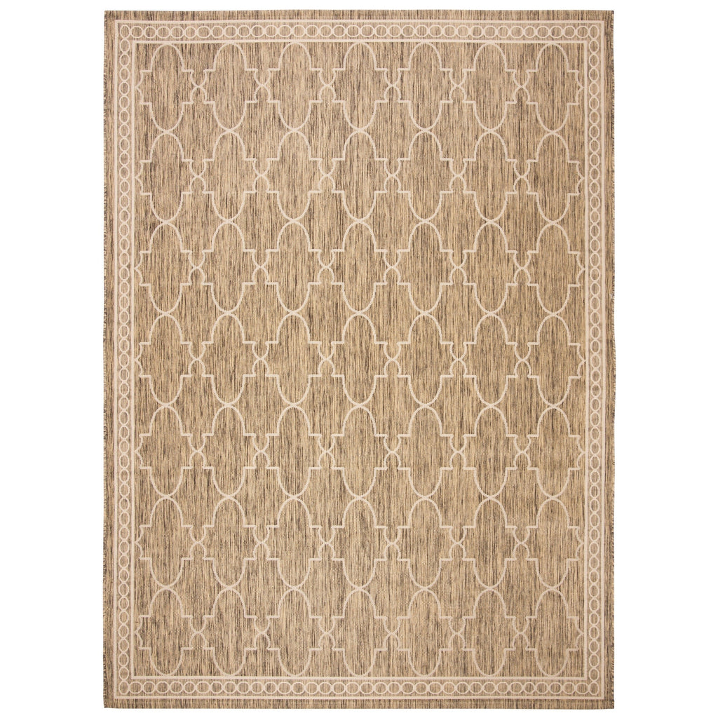 SAFAVIEH Courtyard Janell Trellis Indoor/ Outdoor Waterproof Patio Backyard Rug