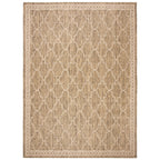 SAFAVIEH Courtyard Janell Trellis Indoor/ Outdoor Waterproof Patio Backyard Rug
