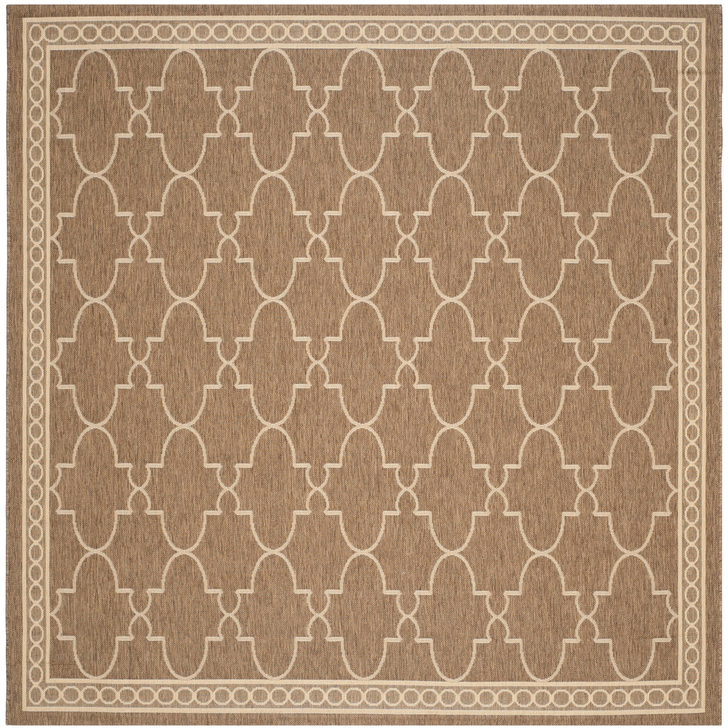 SAFAVIEH Courtyard Janell Trellis Indoor/ Outdoor Waterproof Patio Backyard Rug