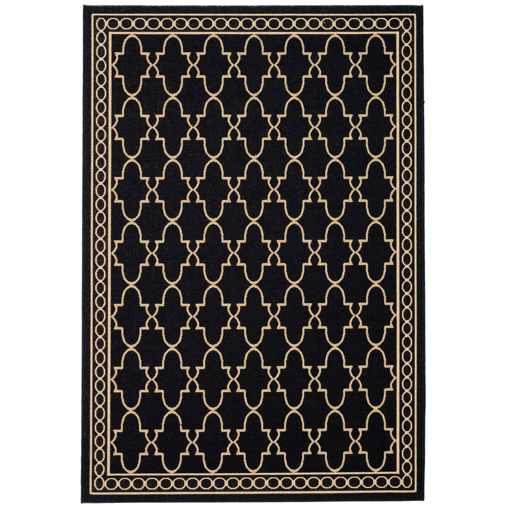 SAFAVIEH Courtyard Janell Trellis Indoor/ Outdoor Waterproof Patio Backyard Rug