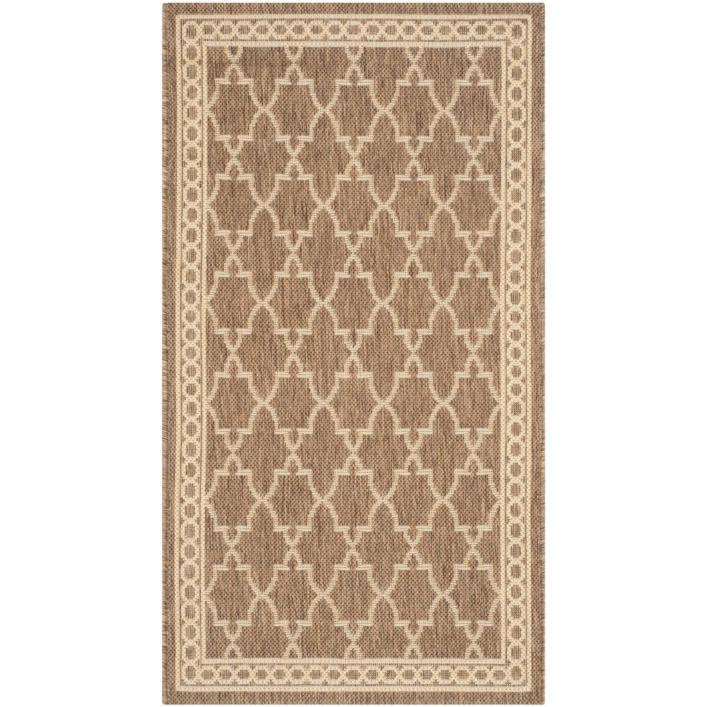 SAFAVIEH Courtyard Janell Trellis Indoor/ Outdoor Waterproof Patio Backyard Rug