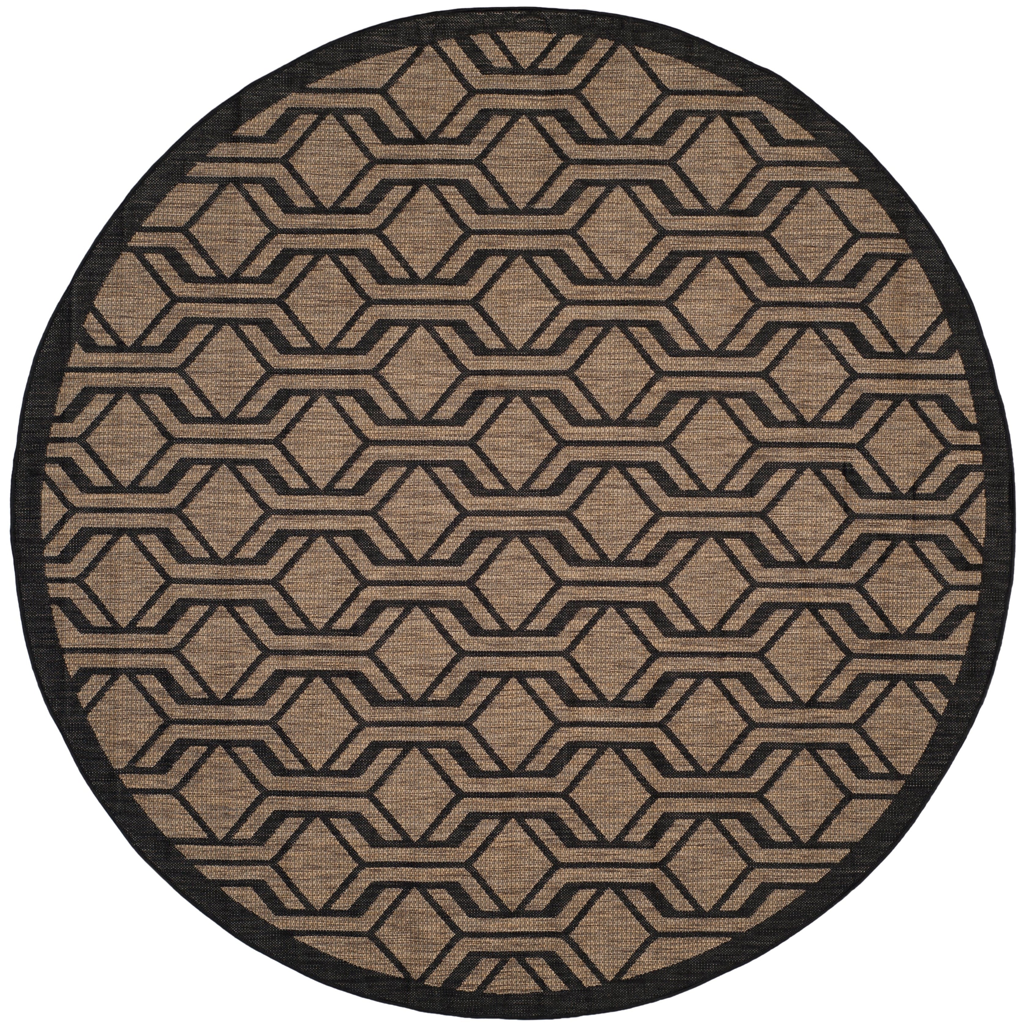 SAFAVIEH Courtyard Jeanine Indoor/ Outdoor Waterproof Patio Backyard Rug