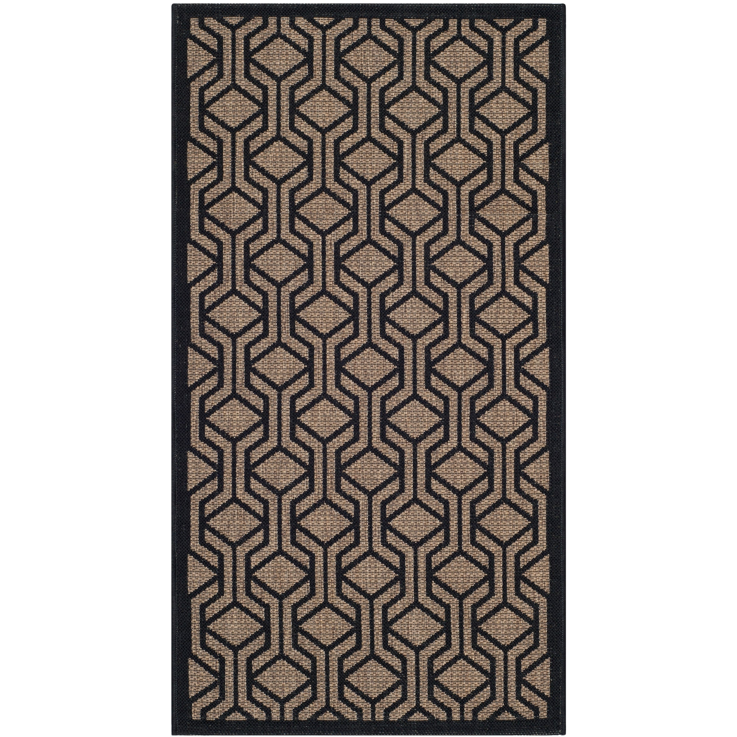 SAFAVIEH Courtyard Jeanine Indoor/ Outdoor Waterproof Patio Backyard Rug
