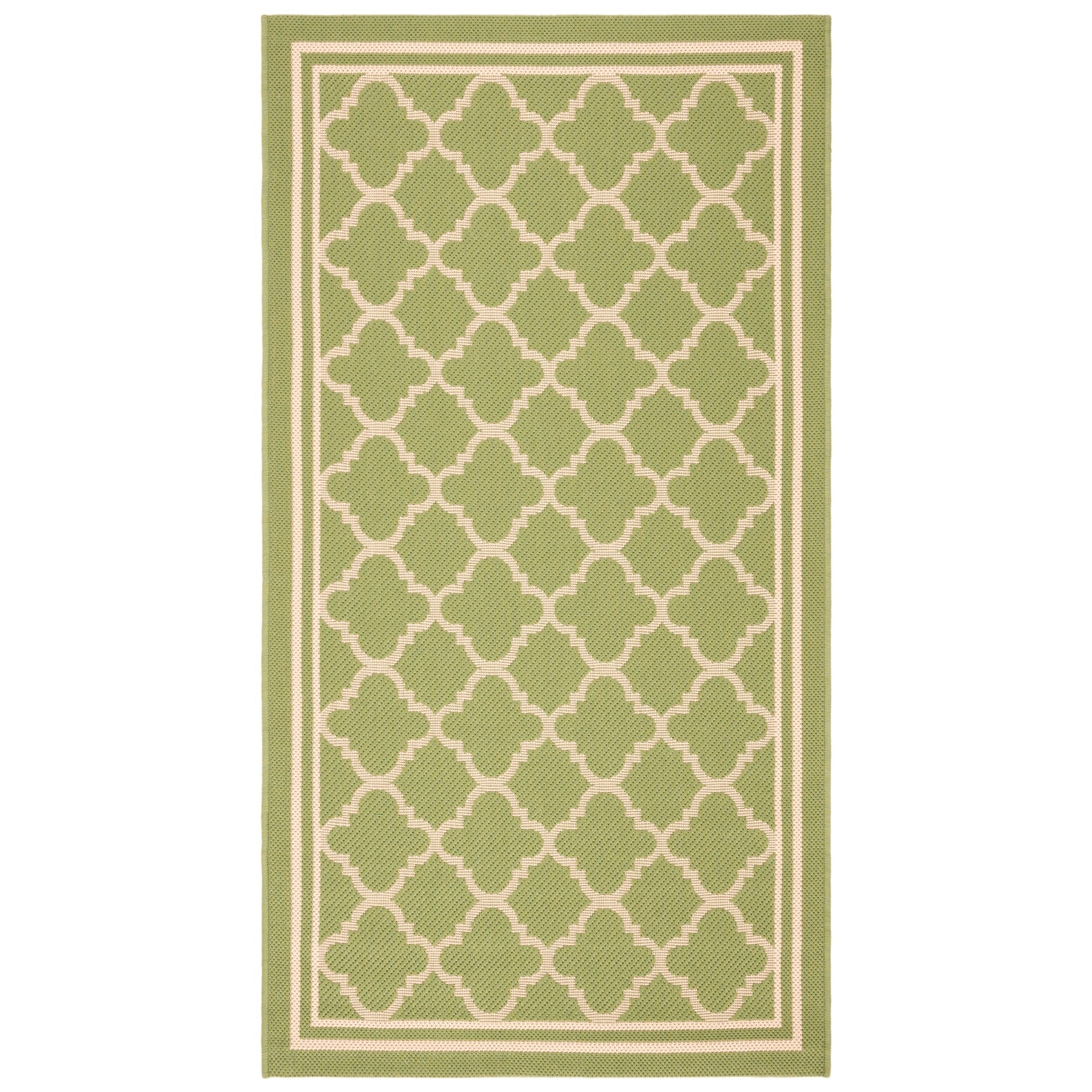 SAFAVIEH Courtyard Kristelle Indoor/ Outdoor Waterproof Patio Backyard Rug