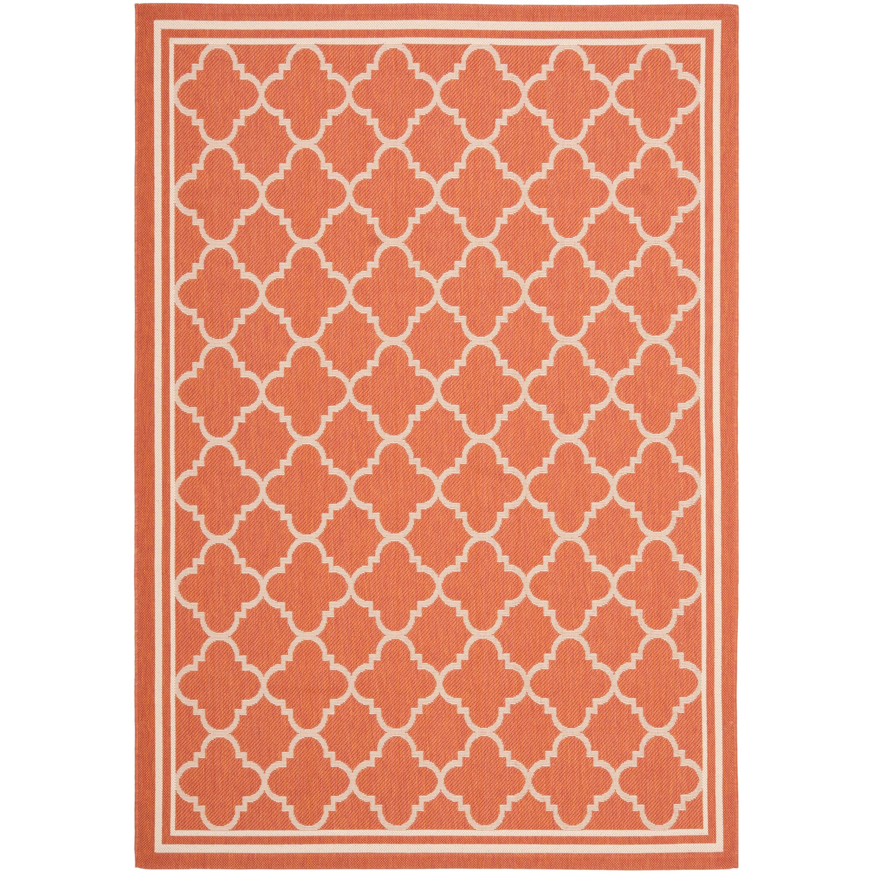 SAFAVIEH Courtyard Kristelle Indoor/ Outdoor Waterproof Patio Backyard Rug