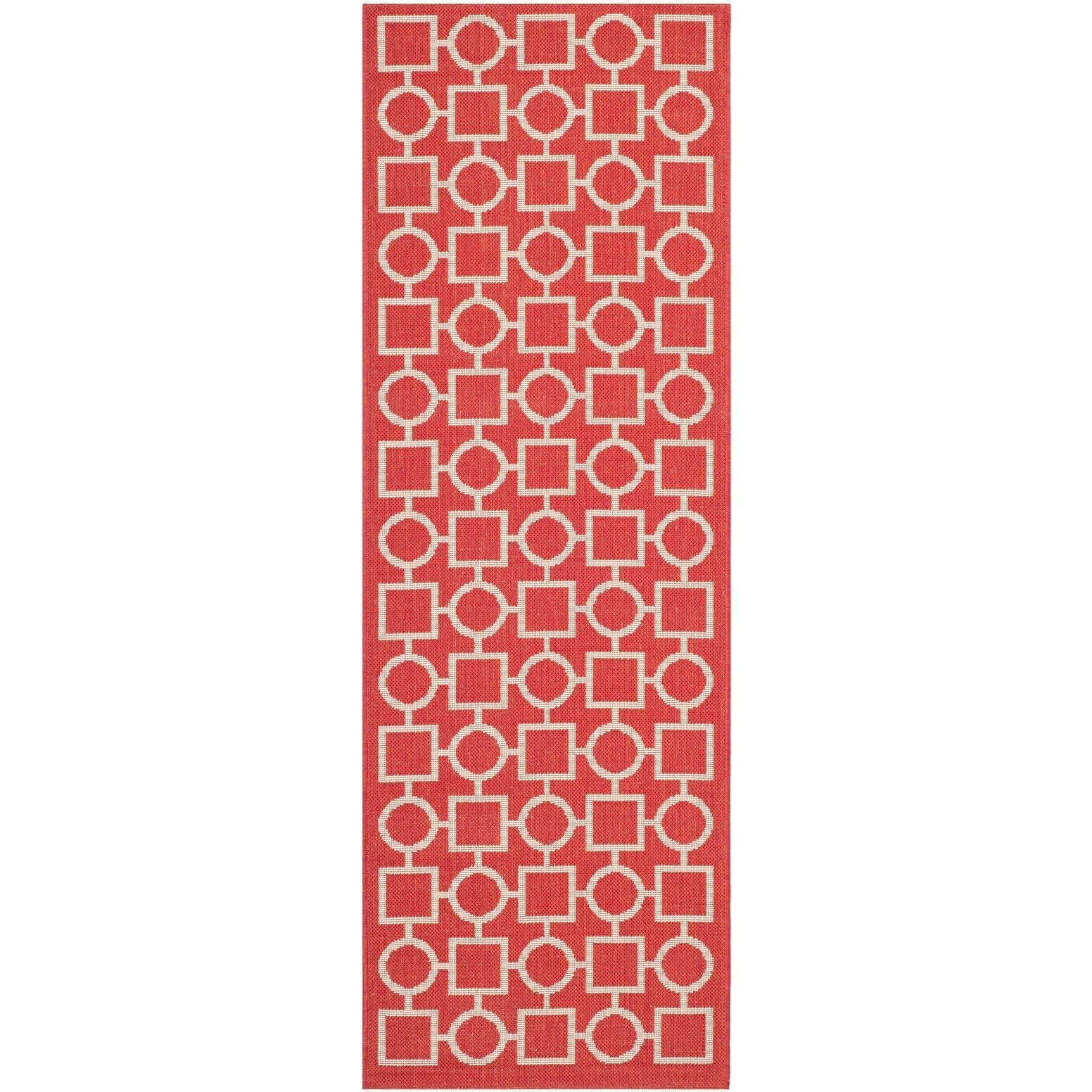 SAFAVIEH Courtyard Lilya Indoor/ Outdoor Waterproof Patio Backyard Rug